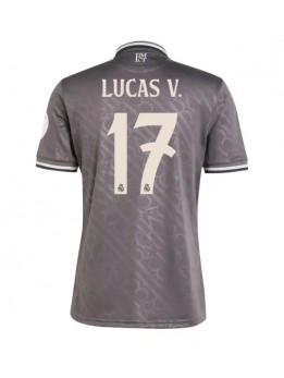 Real Madrid Lucas Vazquez #17 Ausweichtrikot 2024-25 Kurzarm